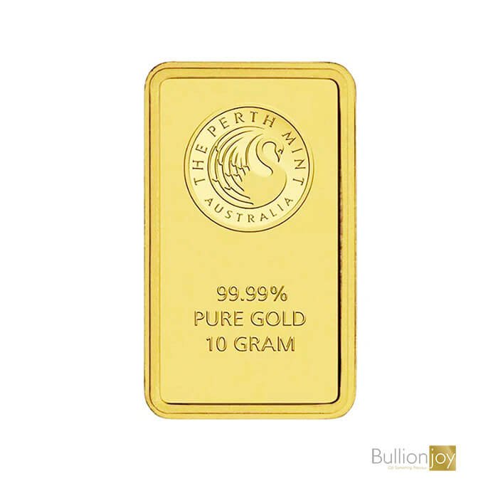 10 Grams Pure Gold Bar by The Perth Mint