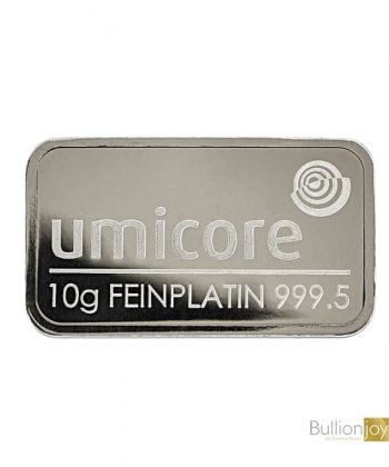 10g Umicore Platinum Bar