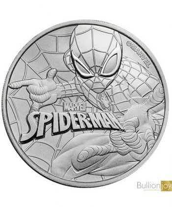 2017 1 oz Marvel Spiderman Silver Coin