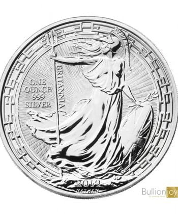 2019 1oz Britannia Oriental Border Silver Coin