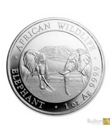 2020 1oz Somalia Elephant Silver Coin