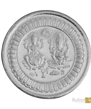20 Gram Lakshmi Ganesh Silver Coin