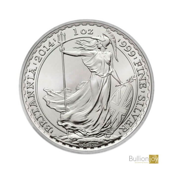2014 1oz Britannia Silver Coin Bullionjoy