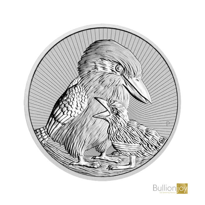 2020 2oz Kookaburra Piedfort Silver Coin