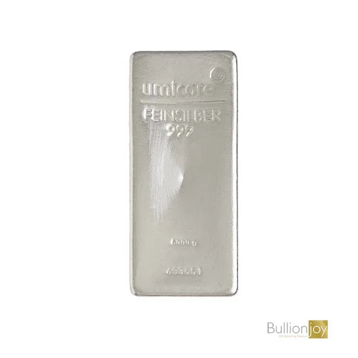 5000 gram (5 Killo) Umicore Silver Bar