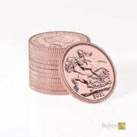 2021 Full Gold Sovereign Coin