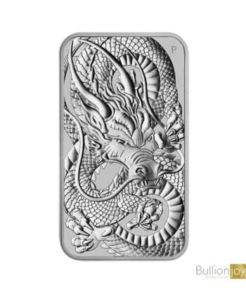 2021 1oz Rectangular Dragon Silver Coin