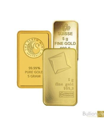 Sell Gold Bullion Bars -5 Gram Gold Bars