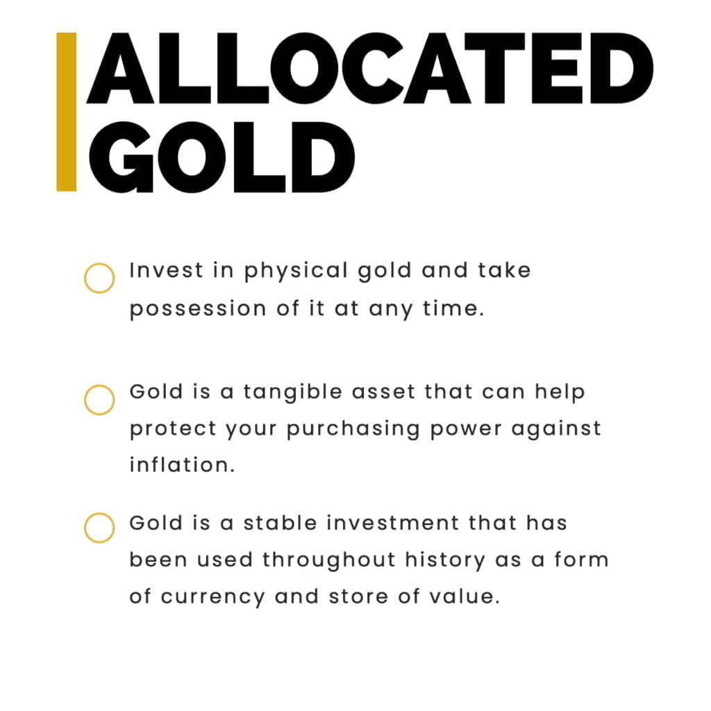 Allocated Gold