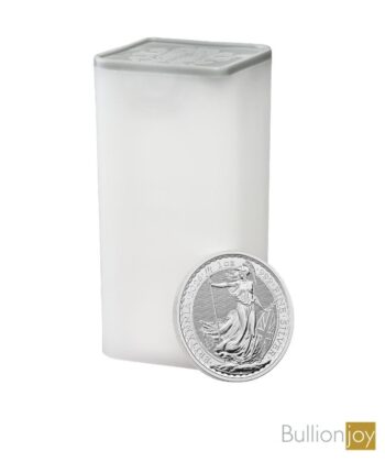 Silver Britannia Full Tube 1oz Silver Coin