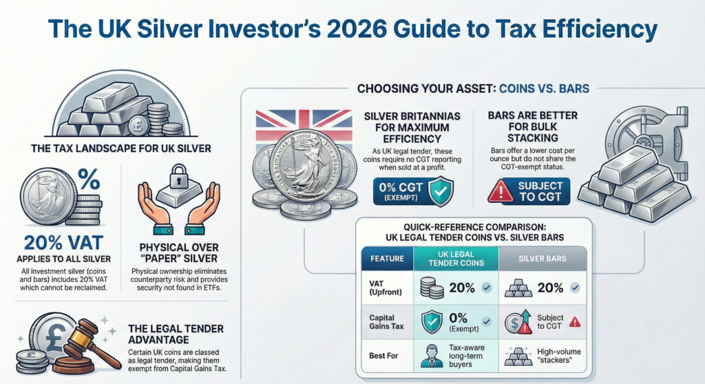 How to Start Buying Silver in the UK in 2026