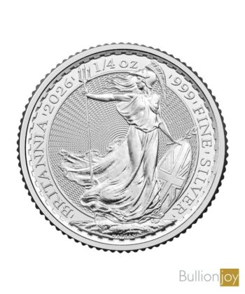 1/4 oz Silver Britannia 2026 Monster Box
