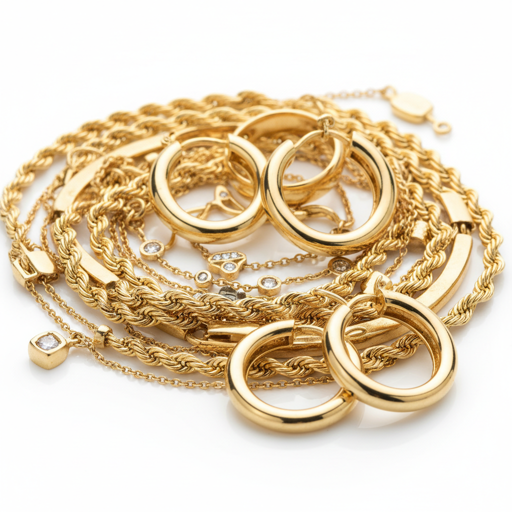 Sell 14ct Gold Jewellery Per Gram West Midlands UK